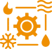 HVAC contractor answering service icon