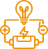 Electrical contractor answering service icon