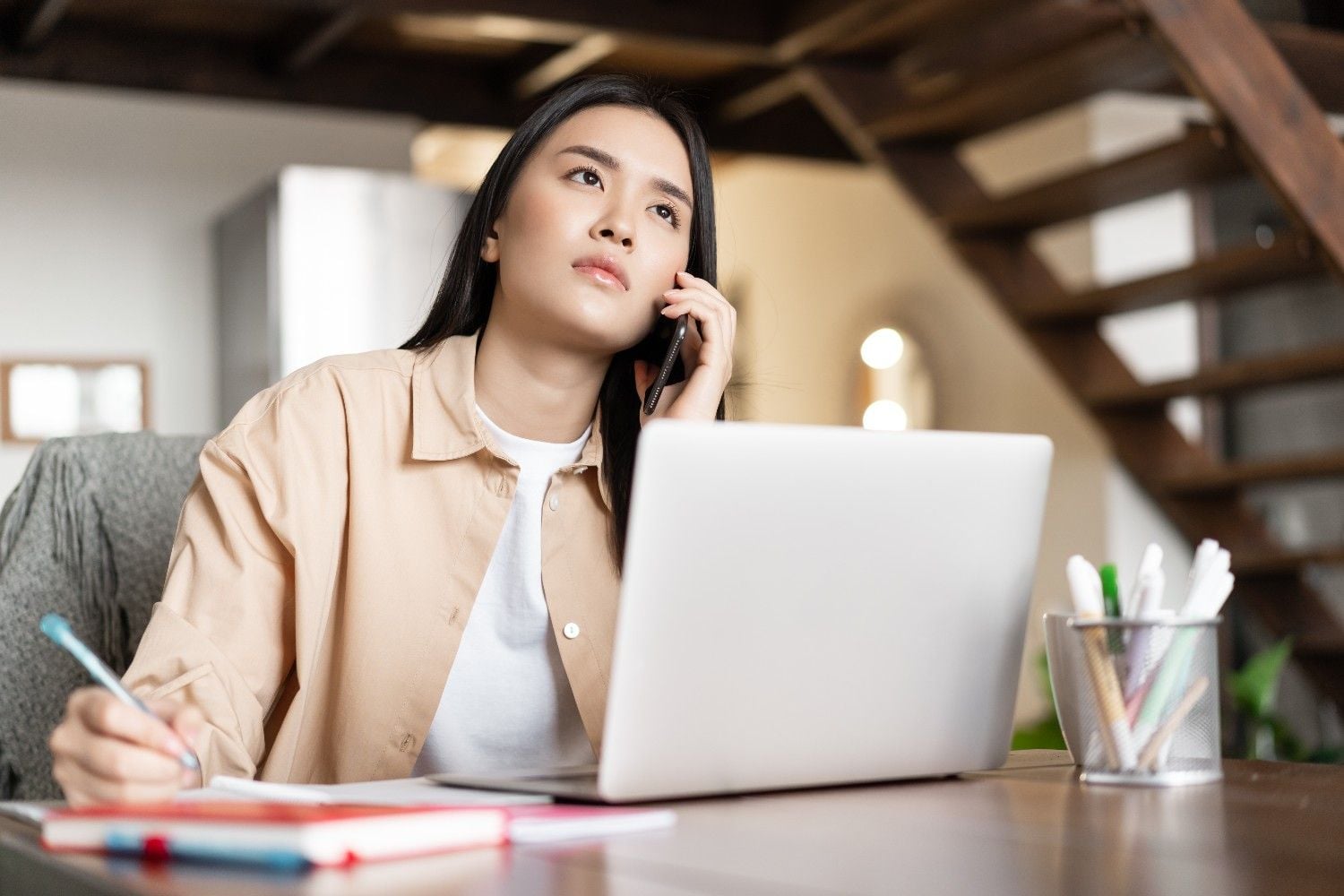 Virtual assistant client phone consultation